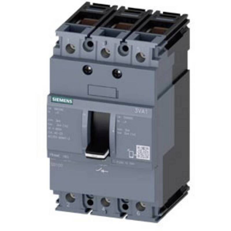 Siemens Lasttrennschalter Hauptschalter Trennschalter 3VA1 IEC Frame 160 schwarz - 4042948800584