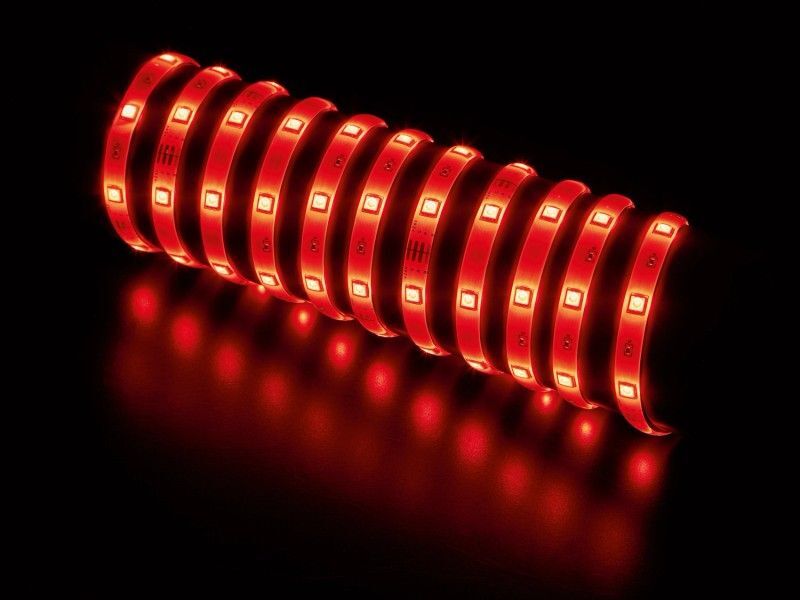 LED Flexband RGB 5m mit Fernbedienung selbstklebend zuschneidbar 150 LEDs Lampe - 4007873128936