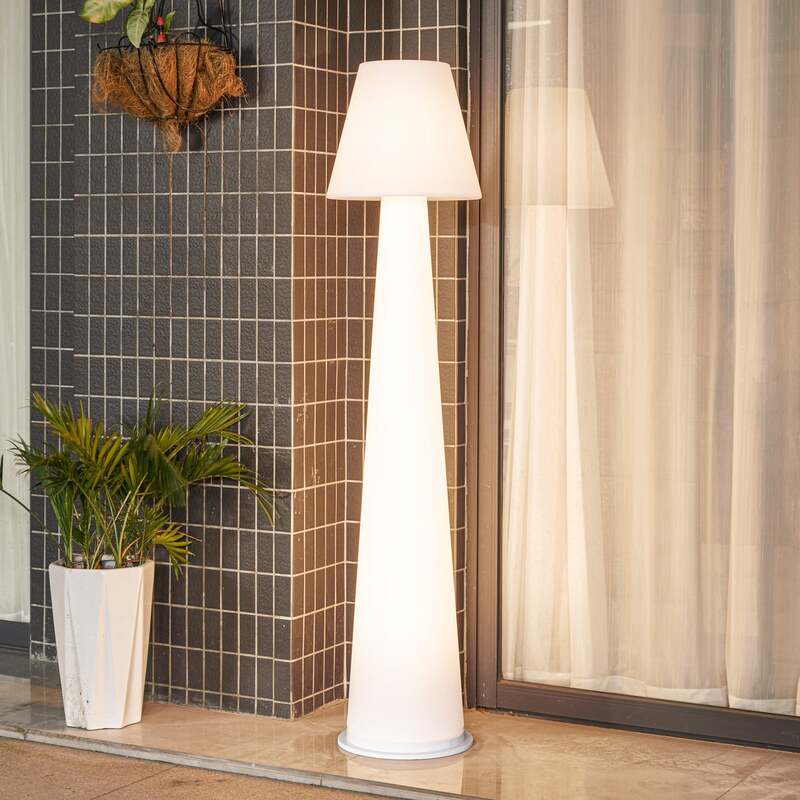 Lucande LED-Akku-Terrassenleuchte Gauri 153 cm IP44 dimmbar warmweiß 7 W - 4251911788150