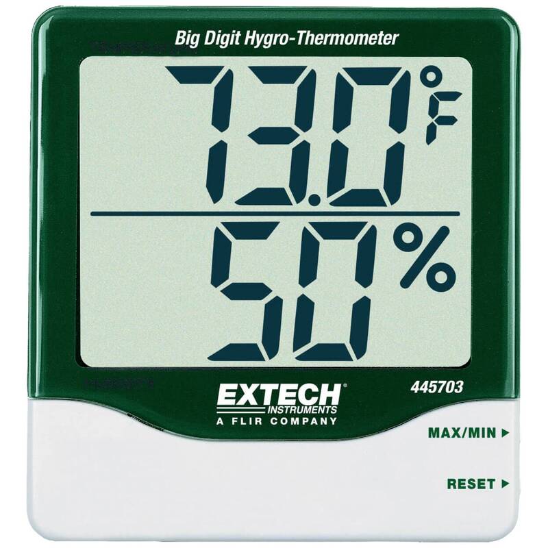 Extech Thermo-/Hygrometer digital Innenluftfeuchte Temperatur Grün 445703 - 0793950445730
