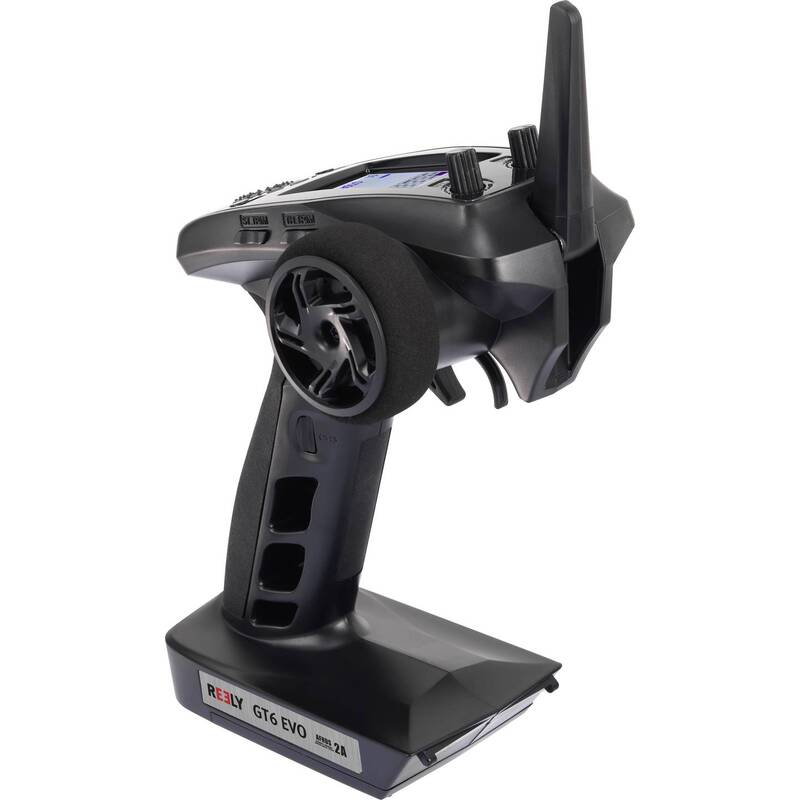 Reely Pistolengriff-Fernsteuerung GT6 EVO 2,4 GHz 6 Kanäle inkl. Empfänger - 4053199571352