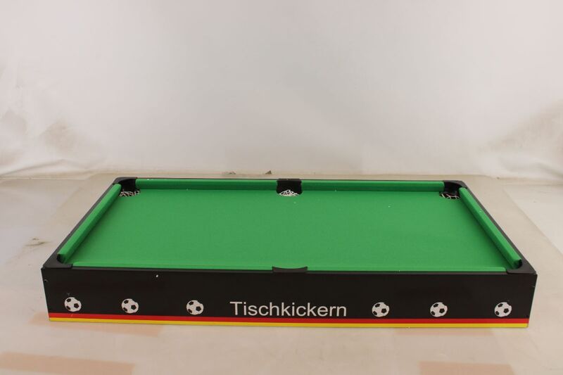 Izzy 4-in-1 Multi-Kicker Tischfußball Billard Tischtennis Air Hockey 123cm - 4047385499155