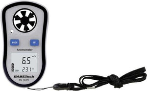 B-Ware Basetech Anemometer BS-10AN Flügelrad-Messgerät Geschwindigkeitsmessung Strömung