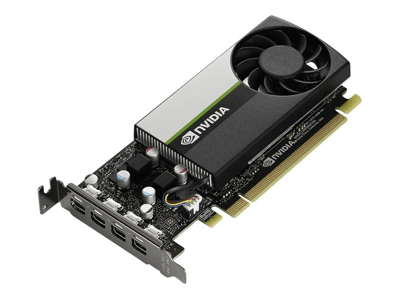 HP Grafikkarte NVIDIA T400E 4GB GDDR6 PCIe 4x Mini DisplayPort 7680x4320 Pixel - 0198415326515