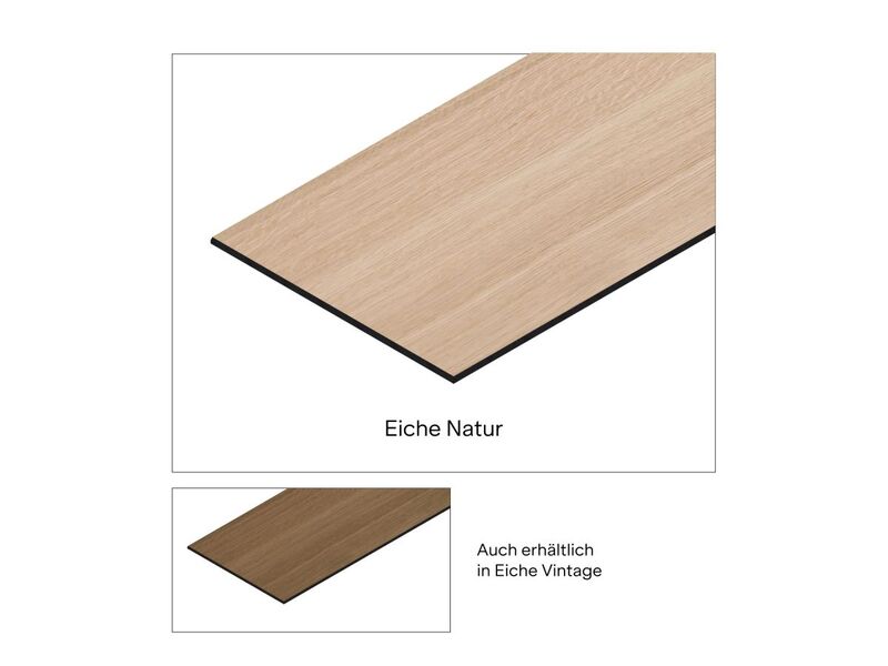Amadeo Wandpaneel AkustikBoard Eiche Natur 3 Stück Schallabsorber 80x40cm - 9180007771156