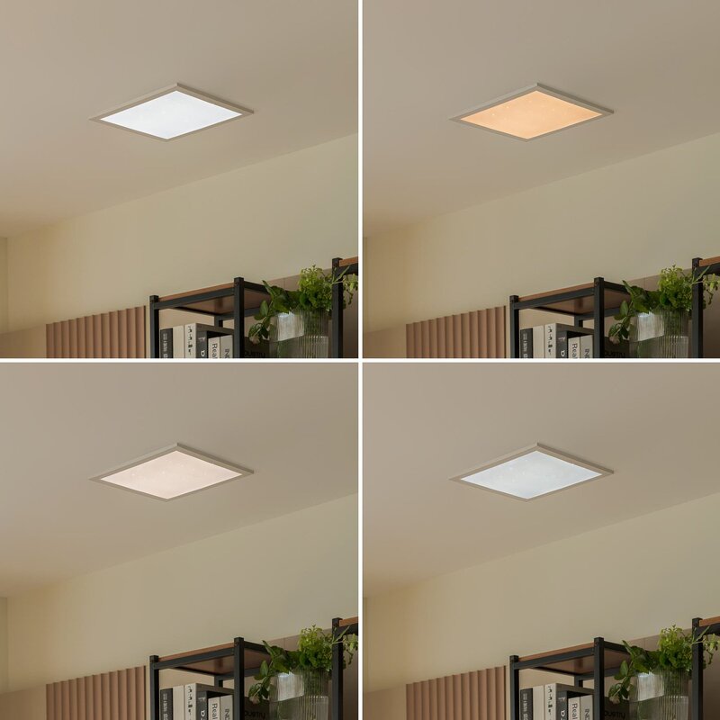 Lindby Kenma LED-Panel CCT 29,6 cm x 29,6 cm Deckenlampe Deckenleuchte Lampe - 4251911755862