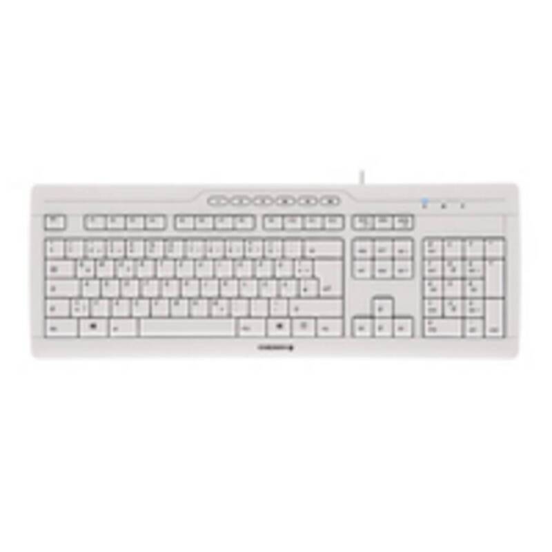 Cherry Tastatur USB QWERTZ CHERRY STREAM 3.0 mehrfarbig Eingabegerät Schweiz - 4025112083235