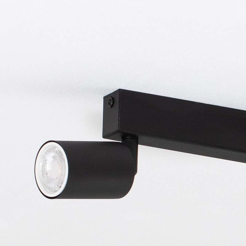TK Lighting Strahler Top Deckenleuchte Spot schwarz schwenkbar GU10 LED 83 cm - 5901780561772