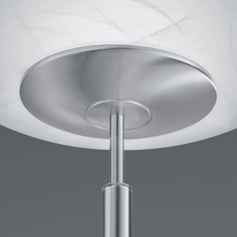HELL LED-Stehleuchte Findus 1-flammig nickel Stehlampe Lampe Leuchte Lesela647 - 4045542227030