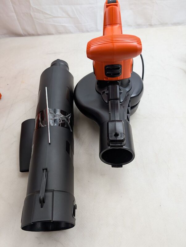 Black & Decker Laubsauger Elektro 2900W 3-in-1 mit Blasen und Saugfunktion - 5035048705155