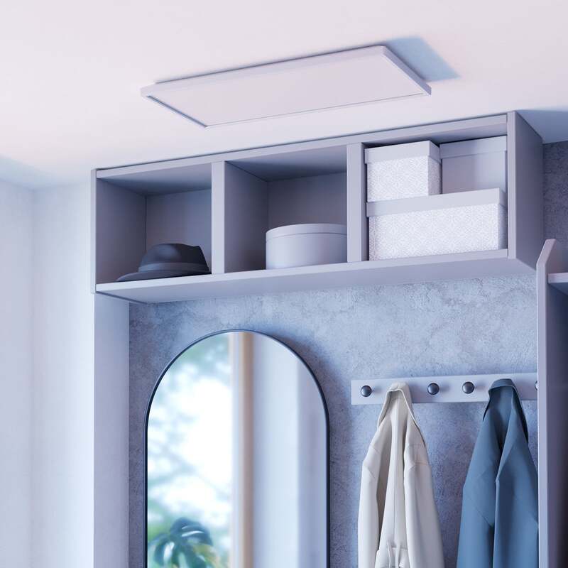 EGLO connect LED-Panel Rovito-Z 57x30 cm dimmbar multicolor IP44 - 9008606329830