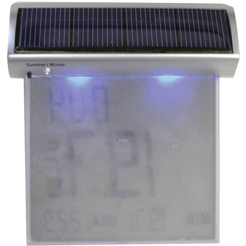 TFA Solar-Fenster-Thermometer Digital Innentemperatur -10 bis +50 °C - 4009816017475