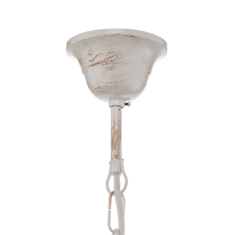 Euluna Kronleuchter Pompei Hängelampe LED Pendelleuchte dimmbar weiß antik 60cm - 8030626532663