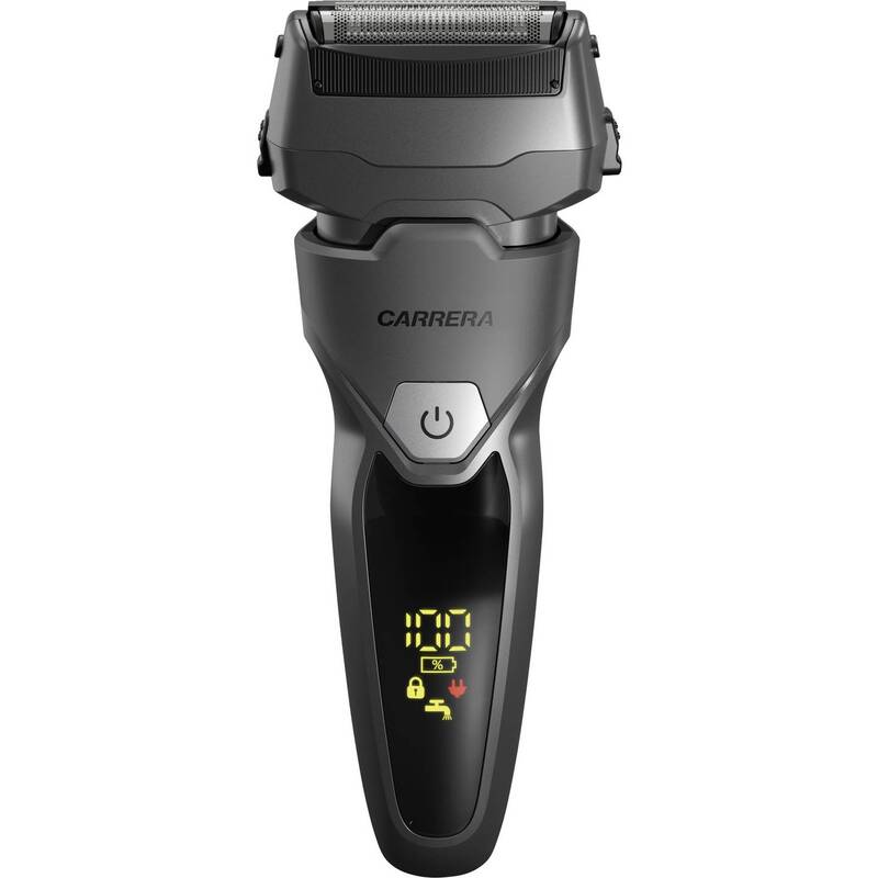 Carrera Beauty Rasierer abwaschbar Schwarz 60min Akku-Laufzeit 3-Schersystem - 4017805346468