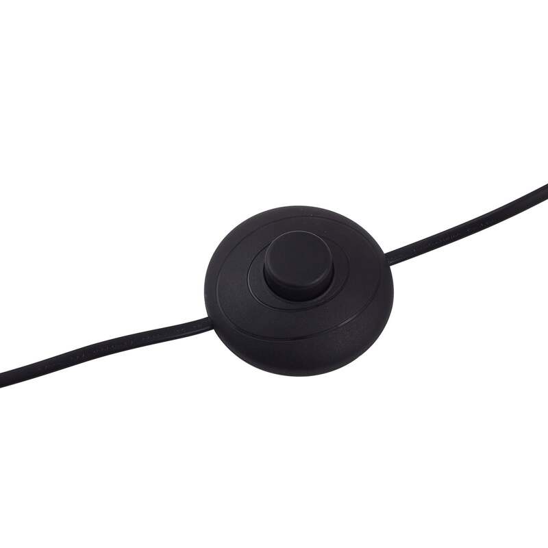 Lindby Stehleuchte Stehlampe LED schwarz Metall Wohnzimmer Esszimmer Norvind - 4251911791778