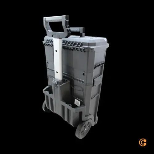 STANLEY Werkzeugkasten Rollende Werkstatt Trolley-Koffer unbestückt schwarz - 3253561703447