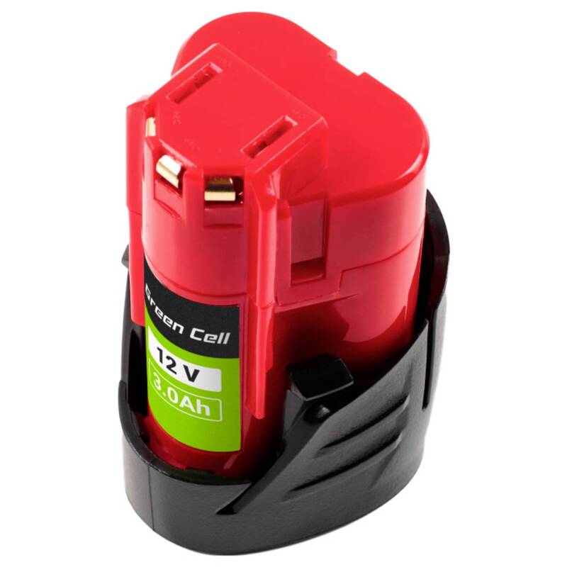 Green Cell Werkzeug-Akku B3 4932451388 12V 3Ah Li-Ion für Milwaukee Geräte 180g - 5904326375079