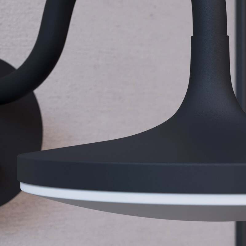 Arcchio Fineria LED-Außenwandleuchte AußenWandleuchte Wandleuchte Lampe IP54 Sen - 4251096589320