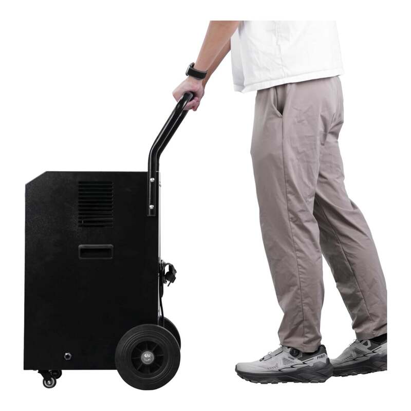 STIER Tragbarer Luftentfeuchter 50L/Tag Smart Control für 50-200m² weiß 800W - 4251709646525