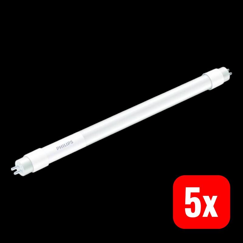 Philips LED Röhrenlampe T5 G5 4.5W warmweiß 600 Lumen 302mm matt 19mm Ø 1 Stück - 8720169308862