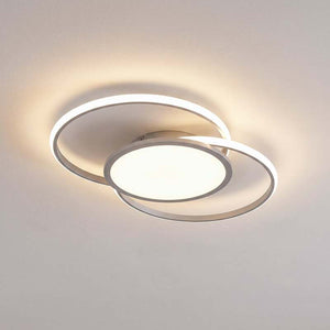 B-Ware Lucande Deckenleuchte Deckenlampe Led Senne Silber Leuchte Lampe Siehe Text/Foto