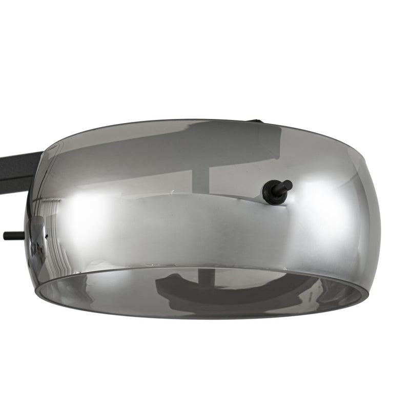 Lucande LED Hängeleuchte Pendelleuchte Martis schwarz dimmbar 4-flammig 3000K - 4255830904912