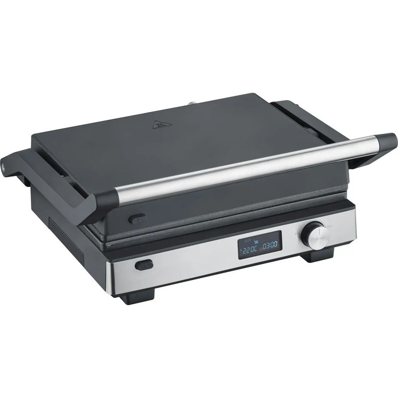 SEVERIN Kontaktgrill KG 2380 SEVINI Grillgerät Grillen Küche Balkon Silber 2000W - 4008146046766