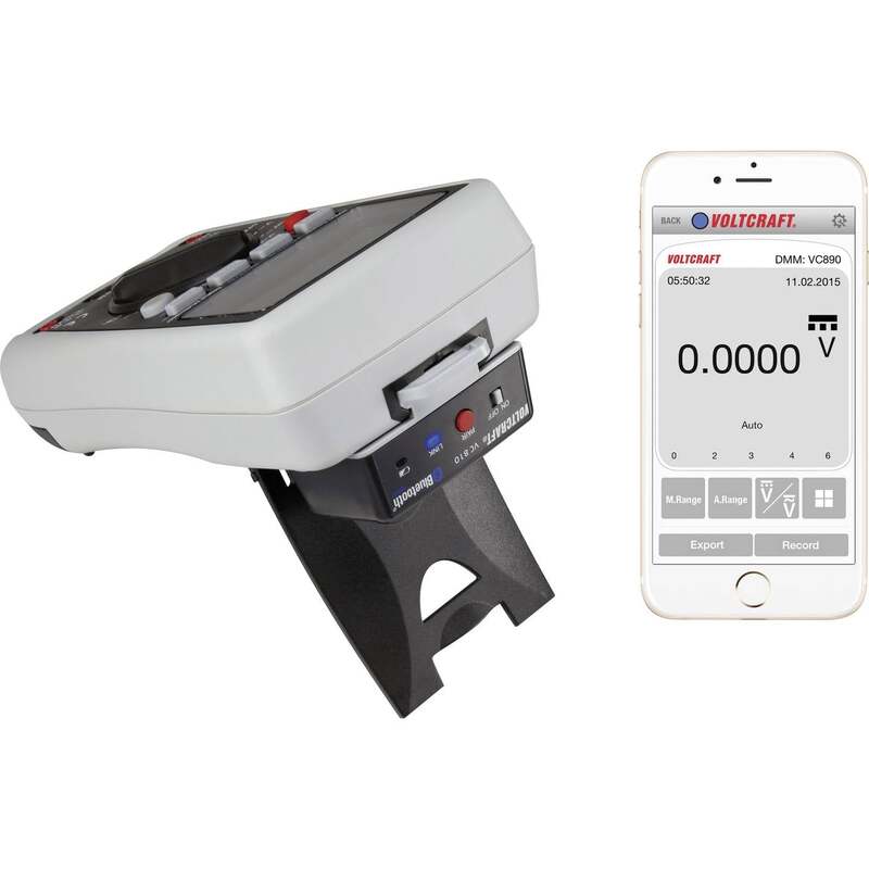 Voltcraft Bluetooth-Adapter VC810 für VC-800-Serie kabellose Verbindung 55g - 4016138924824