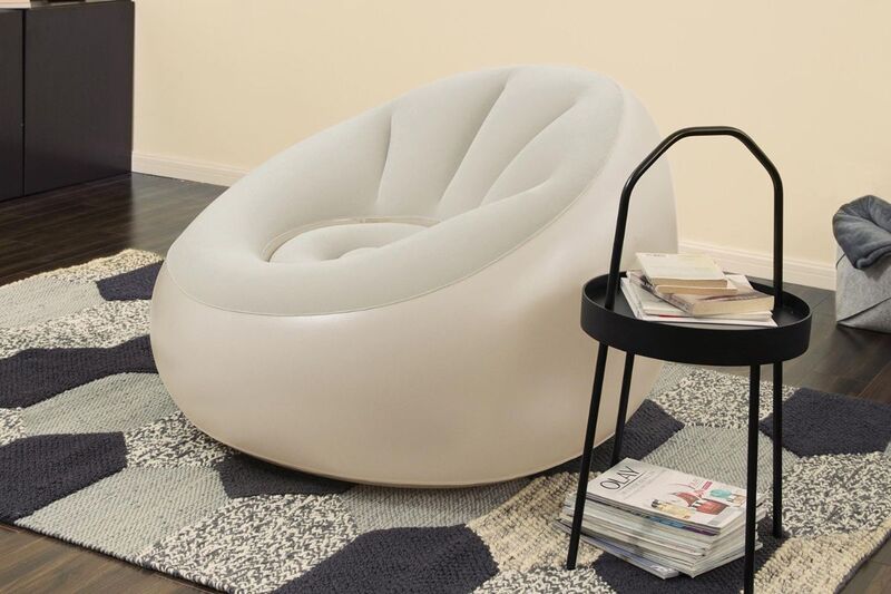 Luxury LED Inflatable Chair, 7 Colours Waterproof Garden Outdoor Party BBQ - 6942138970692