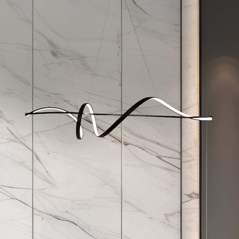 Milagro Lighting LED Hängeleuchte Pendelleuchte Sash Metall schwarz 4000K 1232 - 5902693711902