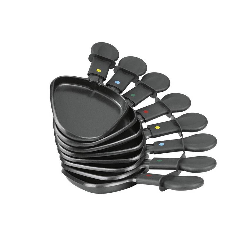 Princess Raclette Grill oval 1200W für 8 Personen mit Thermostat schwarz - 8712836319950