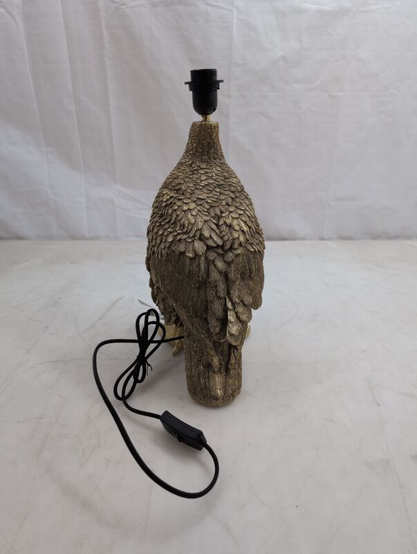 KARE Tischleuchte Animal Duck Ente Lampe E27 schwarz gold 58cm witziges Design - 4025621527022