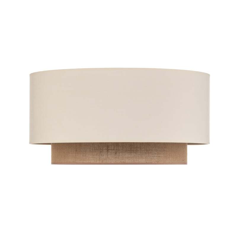 Duolla Deckenlampe Boho Deckenlampe Deko-Deckenlicht E27 Ø 60 cm ecru SIEHE TEXT - 5903689189651