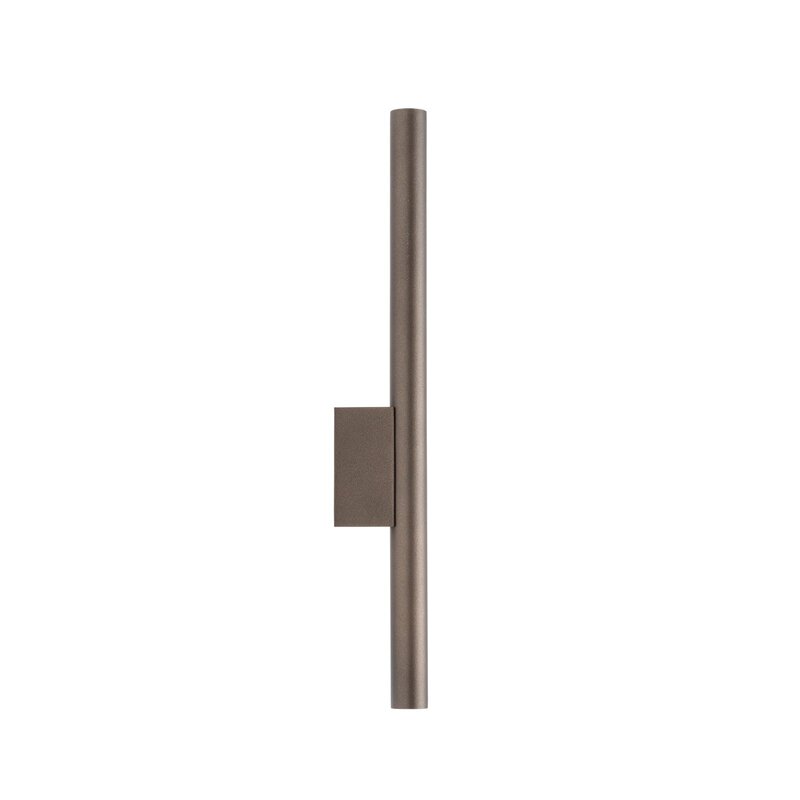 Laser Wandleuchte Wandlampe braun Metall 40 cm hoch G9 - 5903139105637