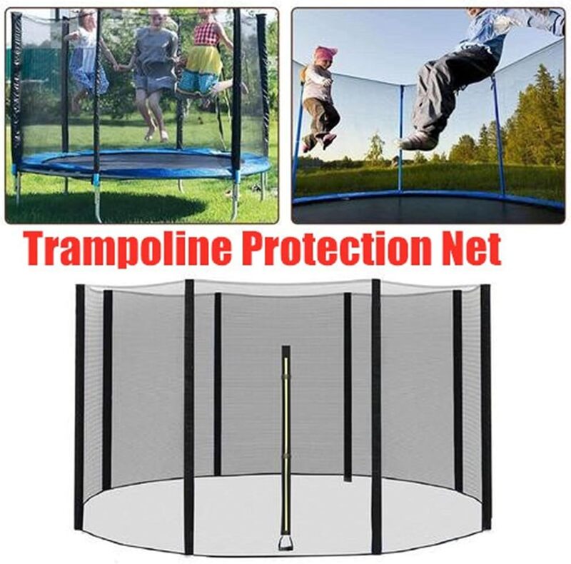 Izzy Sprungmattensicherheit Surround Sicherheitsnetz für runde Trampoline 183... - 4047385737622