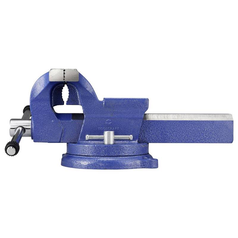 Toolcraft Schraubstock Spannstock 125mm Backenbreite 150mm Spannweite 25000N - 4064161492025