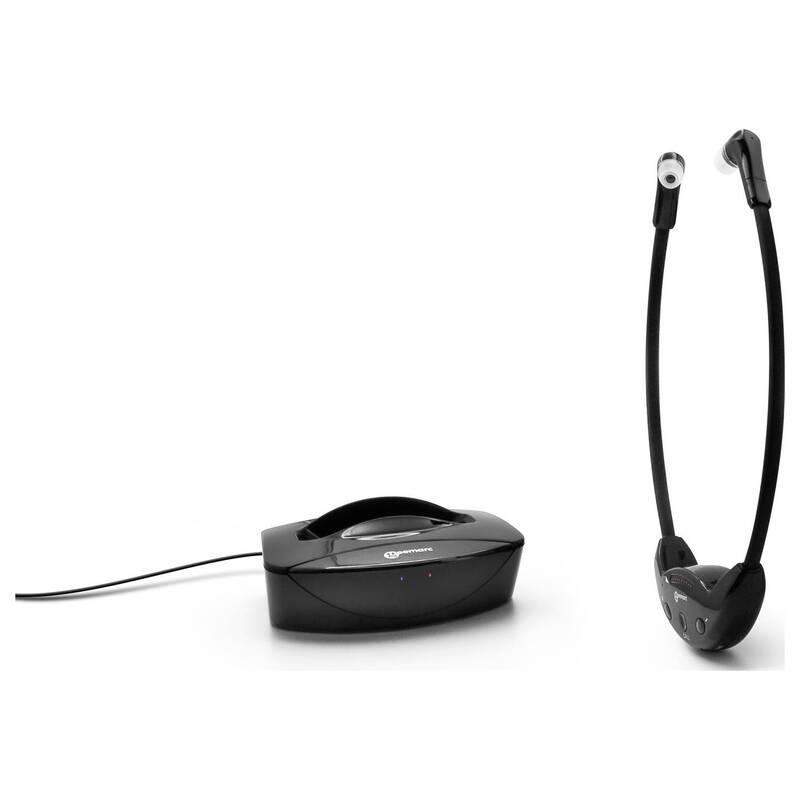Geemarc CL7700 In Ear Kopfhörer Bluetooth HiFi mit Lautstärkeregelung schwarz - 3521350030105