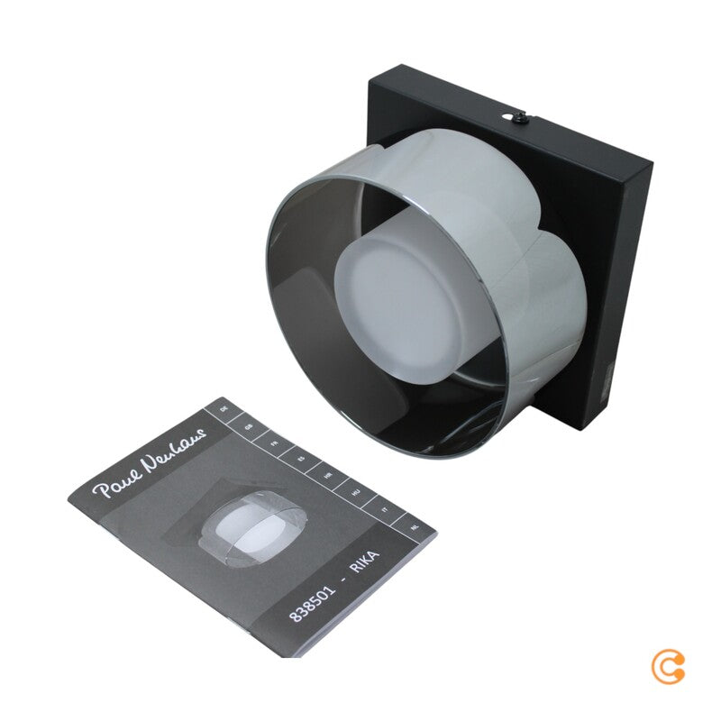 Paul Neuhaus Deckenleuchte Lampe LED dimmbar Schwarz Glas Raumbeleuchtung - 4012248385012