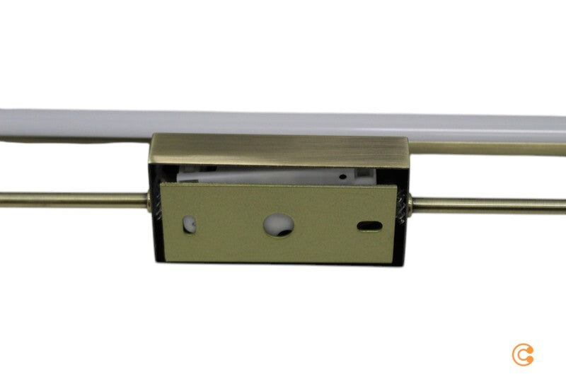 Fabas Luce Wandleuchte Wandlampe LED messing Rapallo IP44 80 cm496 - 8019282511250