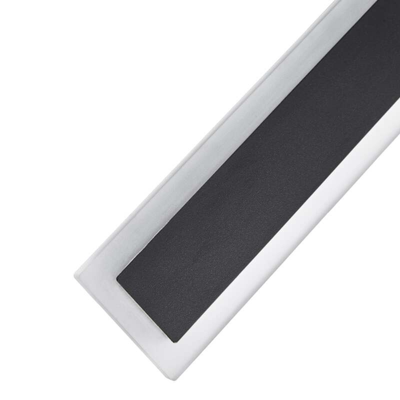 Lucande Außenwandleuchte Ilora LED Gartenlampe schwarz 100cm CCT IP65 4080lm - 4255830910500
