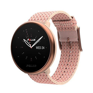C-Ware Polar Ignite 2 Sportuhr GPS Multifunktionsuhr Fitnesstracker Uhr Rosé Größe S