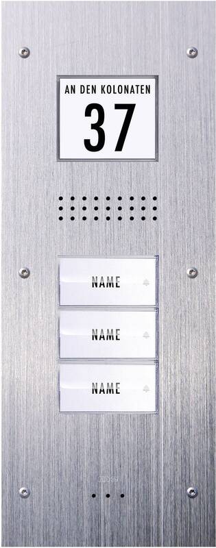 m-e modern-electronics ADV 230 Vistadoor Türsprechanlage Kabelgebunden Audio Tür - 4250109169306