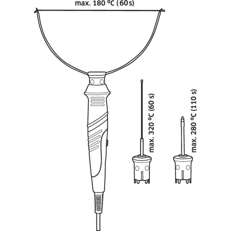 Toolcraft TC-FC-USB Styroporschneider 5 W Inkl. 3 schnell zu wechselnde Aufsätze - 4053199518975