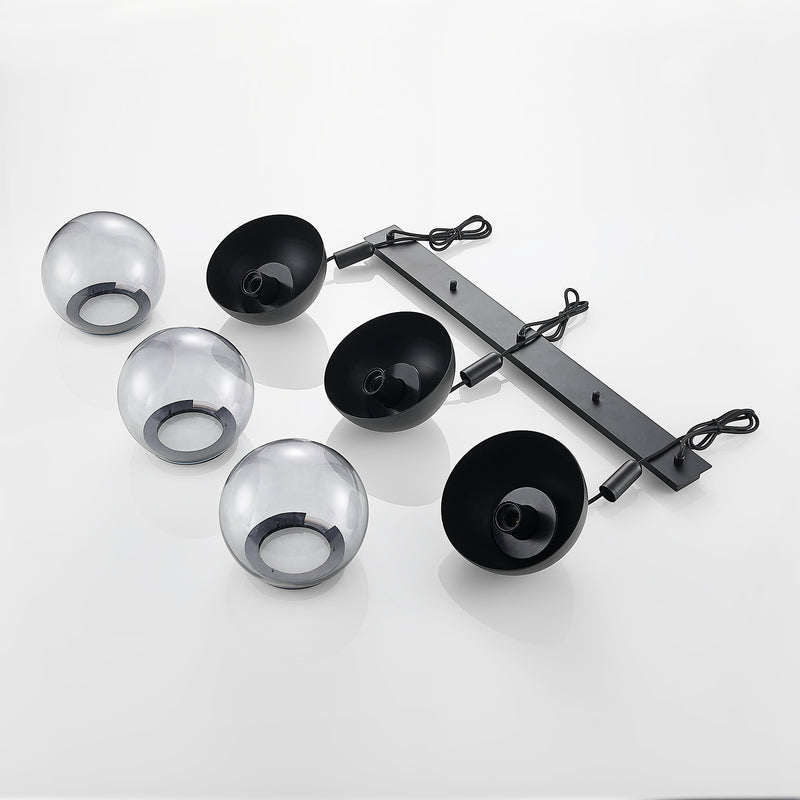 Lucande Dustian Hängeleuchte Deckenlampe Pendelleuchte Deckenlicht 3-flg 90 cm - 4251096580280