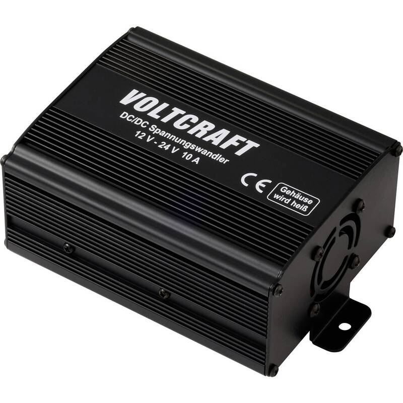 Voltcraft DCDC Wandler Spannungswandler Stepup VC16970860 12V 24V 10A 1 Ausgang - 4064161471846