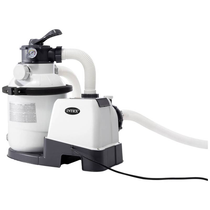 Intex Sandfilteranlage SX1500 4,5 m³/h Poolpumpe Filterpumpe mit Zeitschaltuhr - 6941057413891