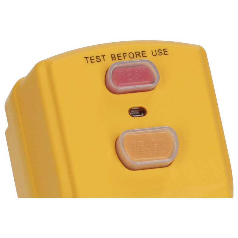 Brennenstuhl Personenschutz-Zwischenstecker PRCD 230V IP55 Gelb 16A 4-polig - 4007123641147
