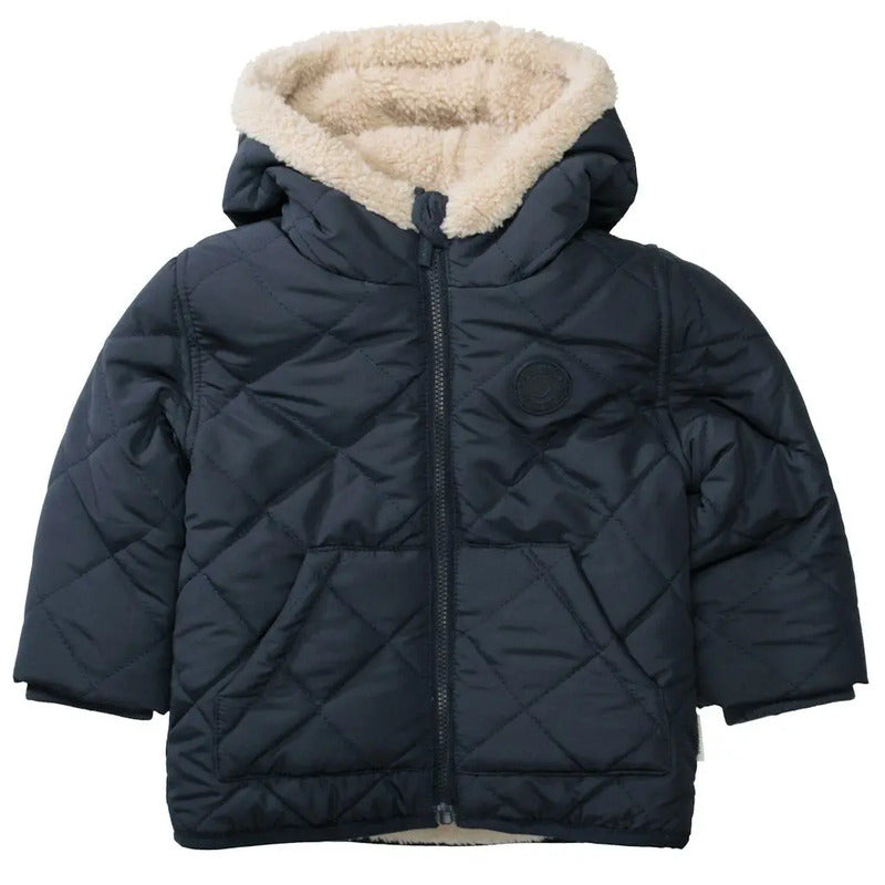 Jacke Mantel Staccato Kinderjacke Babyjacke Night Blue Größe 86 PES - 4069492458429