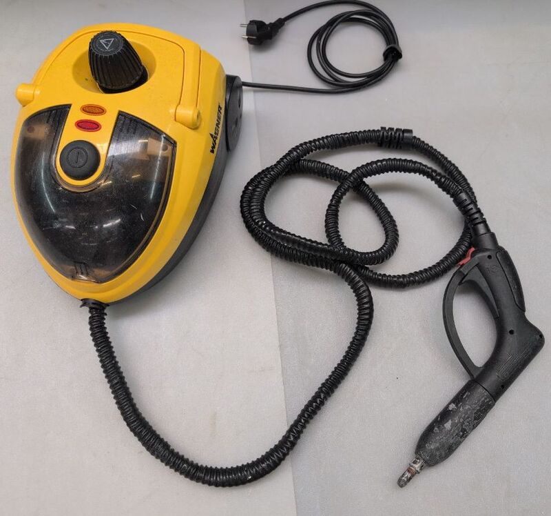 Wagner Dampfreiniger Steamer 915e Dampfgerät Reinigung 1500W 3,5bar gelb 1,2l - 4004025130236