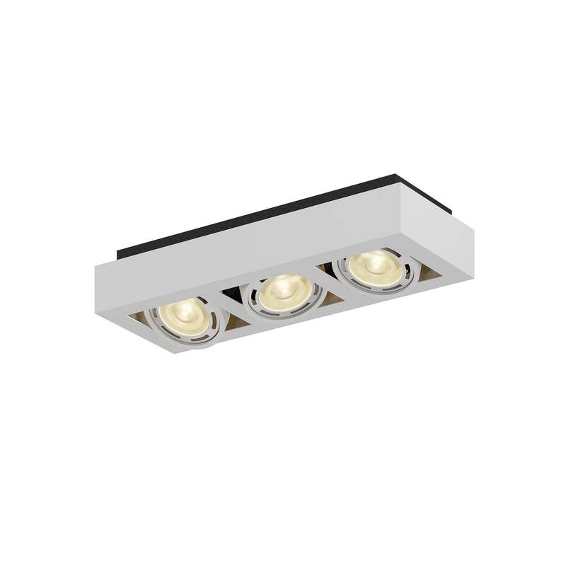 Arcchio Deckenlampe Ronka LED Deckenstrahler 3-flammig dimmbar weiß 50cm Leuchte - 4251096559705